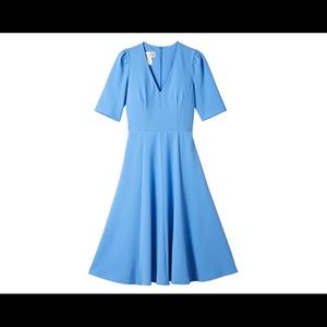 Beautiful blue dress size 0 from Donna Morgan